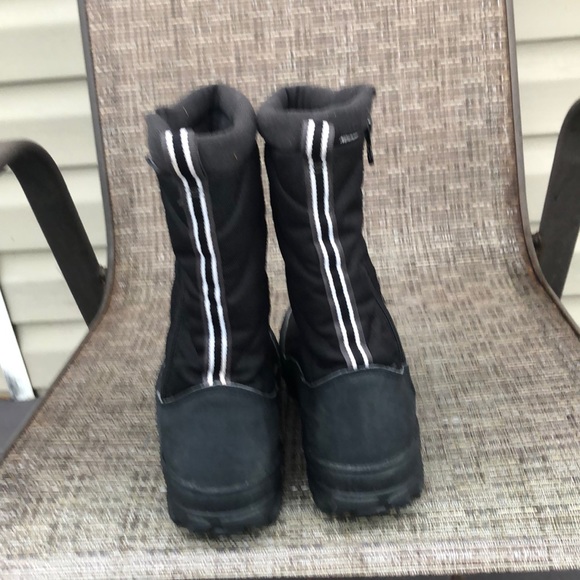 Quechua Kids black&white side zip snowboots - Picture 4 of 7